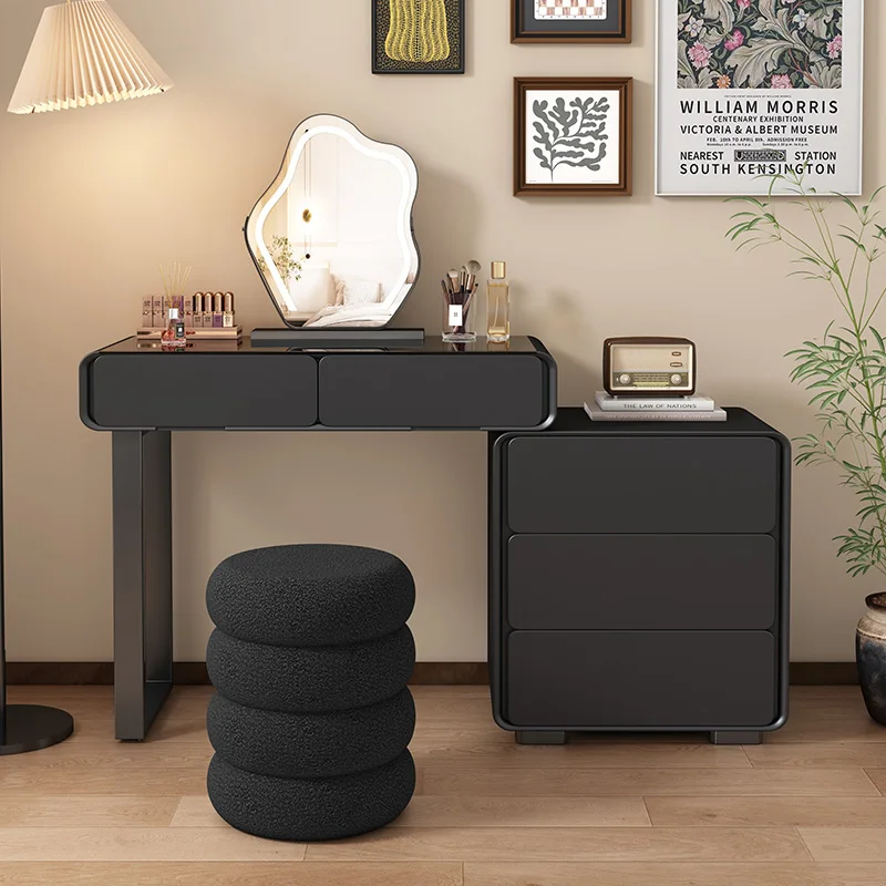 Женская полка, туалетный столик, туалетный столик, уголок для ногтей, европейская система, туалетный столик, динамик, красота, дерево, Vestidores, мебель