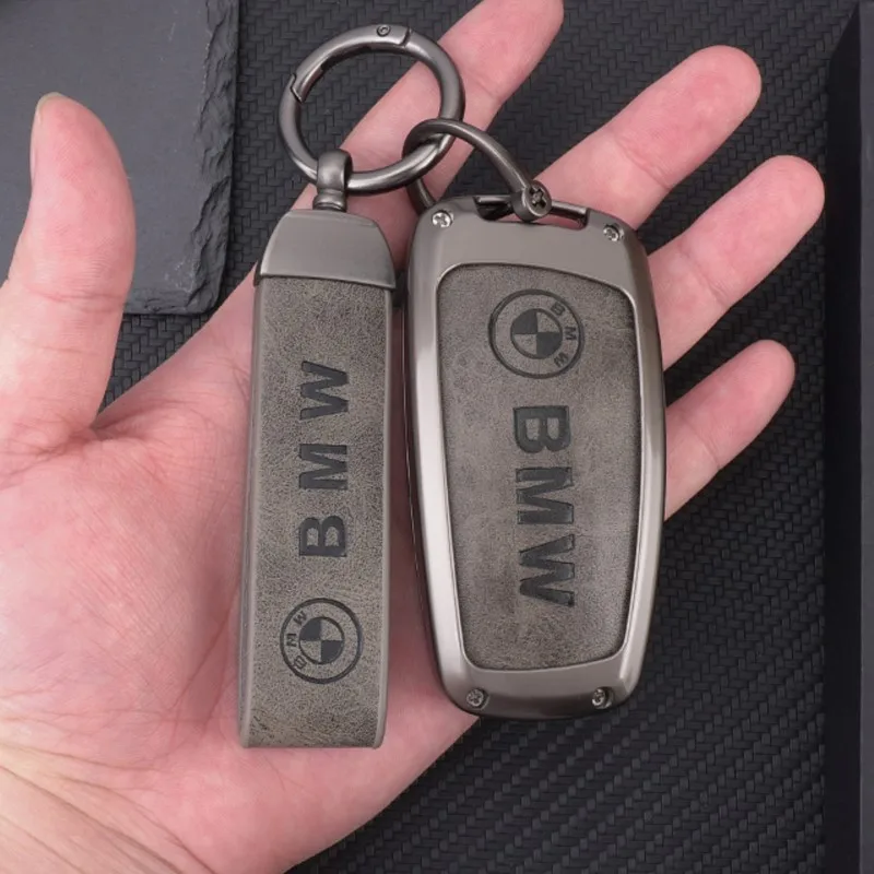 Für BMW 1 3 5 7 Serie X1 X3 X4 X5 F10 F15 F16 F20 F30 F18 F25 M3 M4 E34 Autoschlüssel-Abdeckung Schlüsselhülle Schlüsselanhänger Zubehör