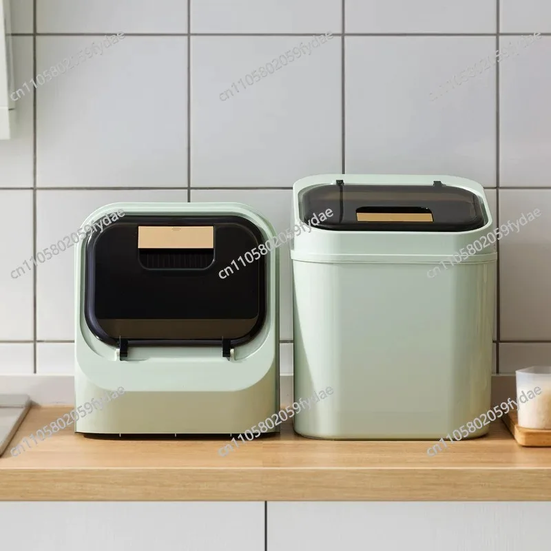 Rice Bucket Household Kitchen Insect-proof Moisture-proof Sealed Rice Storage Box Rice Tank Storage Tank Rice Box Storage Box