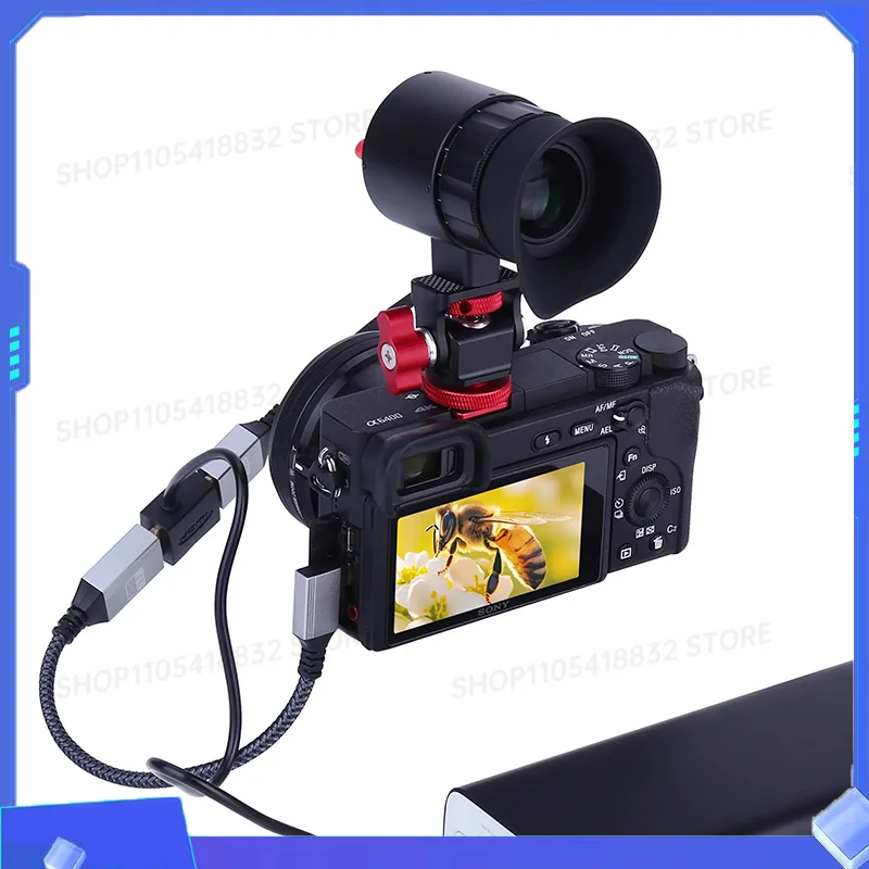1PC New 1920*1080P Portable Large Screen High Definition HDMI Photography Viewfinder External Monitor V780H-EVF
