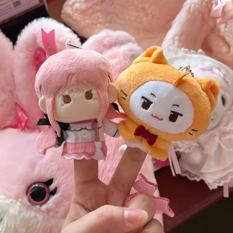 오리지널 인피니티 니키 8cm 프린트 손가락 인형 미니 플러시 인형 게임 주변기기 귀여운 코튼 인형 장난감 장식품 생일 선물