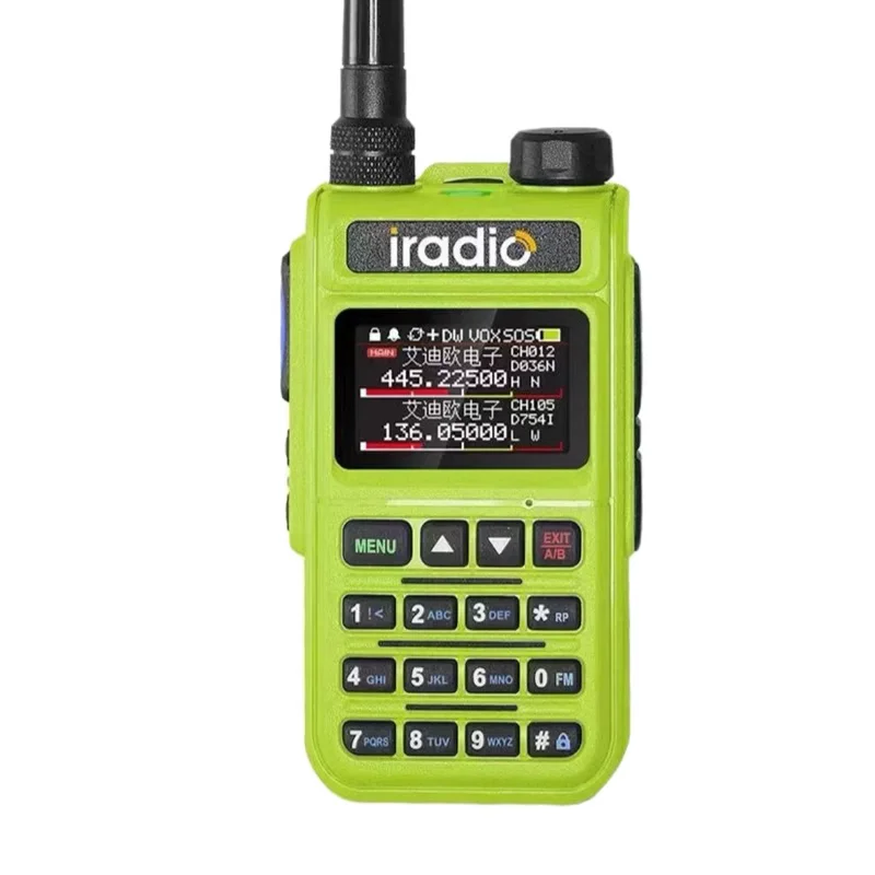 iradio New UV-5118plus Walkie Talkie baofeng Quad-band High Power CB Radio Vhf Uhf CB Ham Radio Upgraded of UV-5118plus Radio6.5