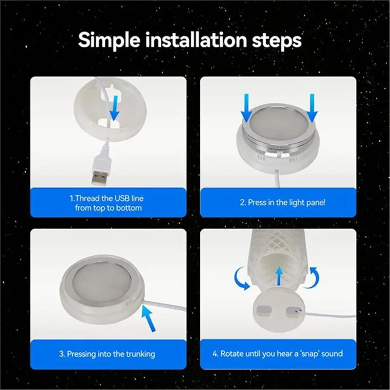 【FITTING】6Pcs Remote Control RGB LED Lamp Kit 001 For Bambu Lab H2D/X1/P1P/A1 Mini Anycubic Multicolor F RGB Includes
