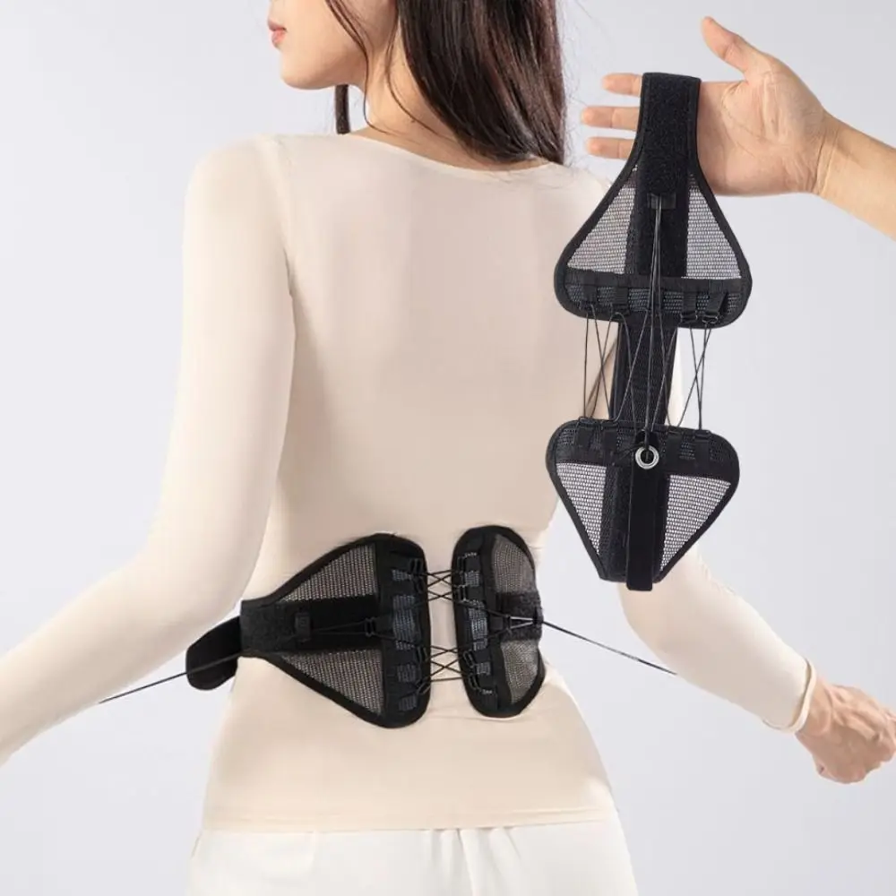 Elastic Universal Waist Brace Breathable Adjustable Lumbar Support Belt Ergonomic Lightweight Fitness Waist Protector