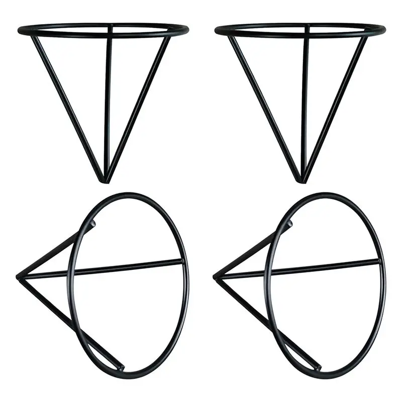 A21Q -4 Pieces Avocado Seed Growing Metal Stand For 3.15 Inch Wide Cup Root Seed Growing Stand Triangle Metal Stand For Seeds