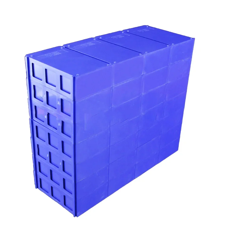 1x Stackable Plastic Hardware Part Storage Boxes Component Screws Toolbox Combined Cabinet Rack Building Block Drawer Case