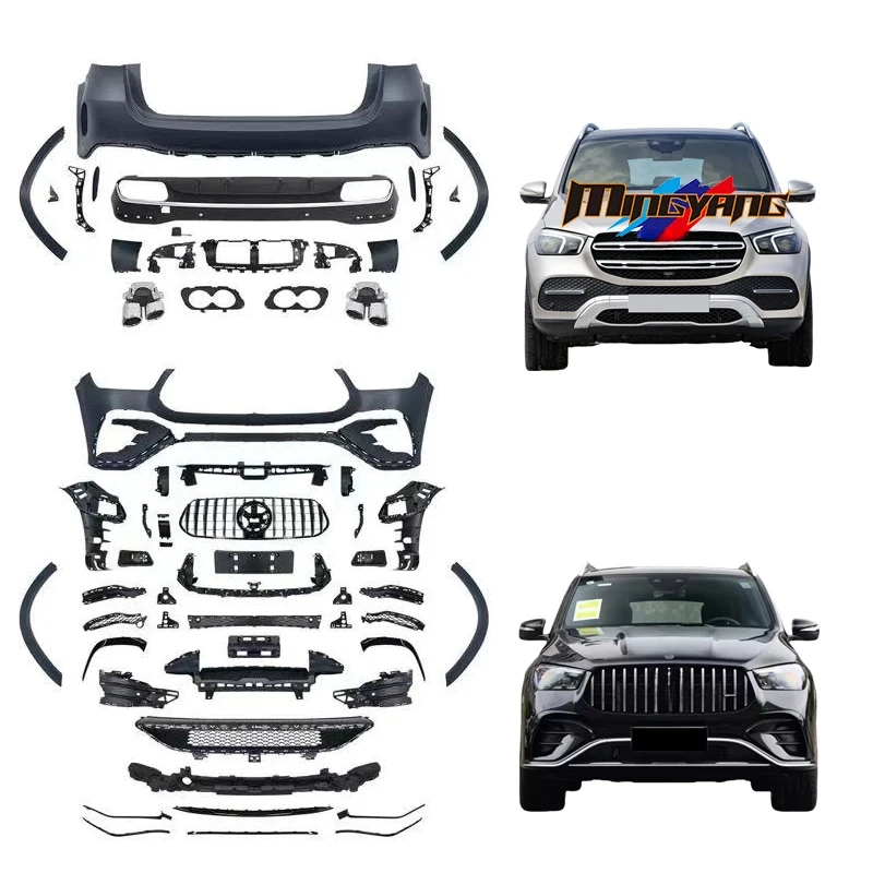 

High Fitment Luxury Den Car Bumper Bodykit for GLE Class W167 2020-2024 Upgr to 2024+ GLE