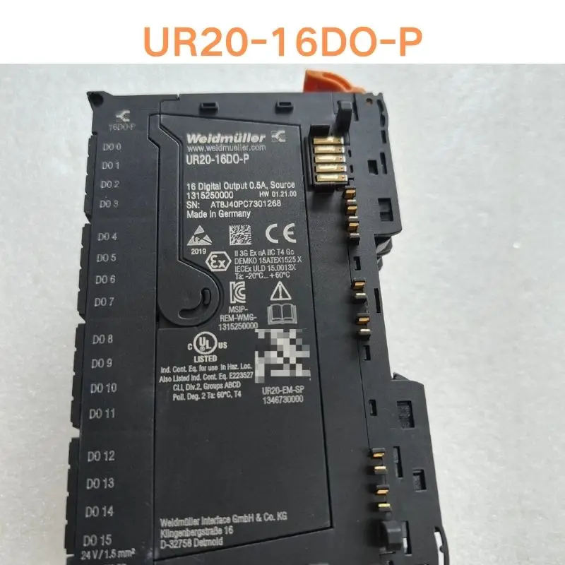 Teste Segunda Mão OK, UR20-16DO-P Modular