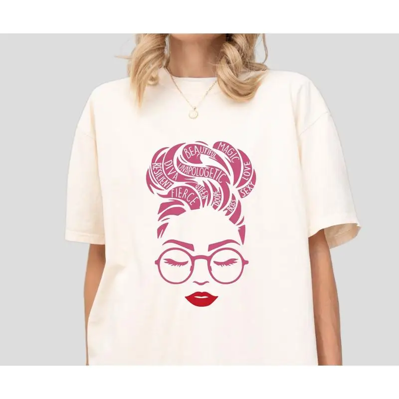 

Черная королева футболка женская вдохновляющая девушка волшебная женщина афро