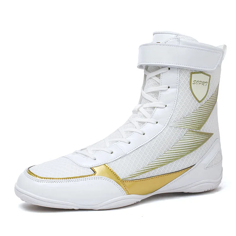 2025 وصول جديد الأكثر مبيعا للجنسين عالية الجودة عدم الانزلاق دائم أحذية المصارعة أحذية تدريب الملاكمة أحذية رياضية