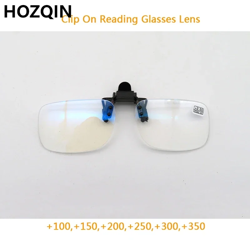 

Rimless Clip On Reading Glasses Lens Women Men Hyperopia Spectacles Clips Lens Magnifier Farsighted Longsighted Gafas +1.0~+3.5