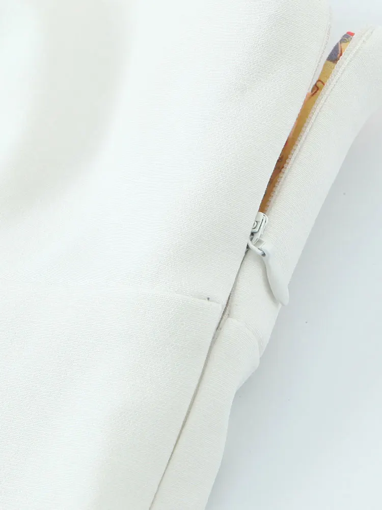 Chic Casual Women Tops Printed Splicing Backless Sleeveless Vest Fashion 2025 Spring Summer Holiday Tops