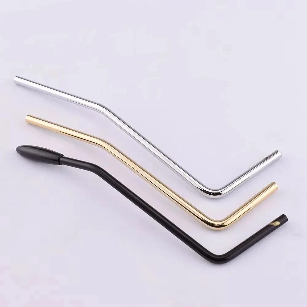 6Pcs/Set M5/6 Thread Electric Guitar Tremolo Arm 3 Colors With Tip Guitar Vibrato Arm Single Shake Threaded Metal