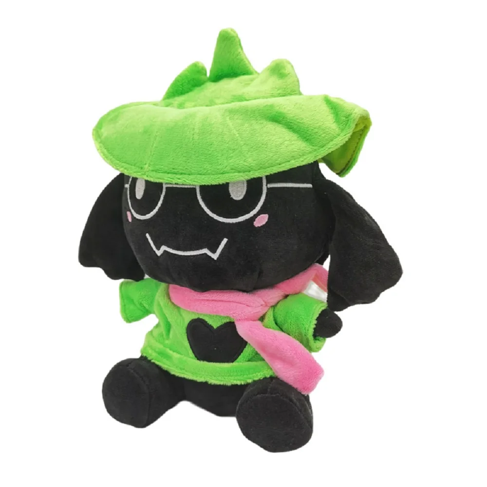 Deltarune juguete de peluche Kawaii Ralsei Lancer juguetes de peluche figura de dibujos animados animales suaves muñeca para niños regalo caliente 25cm