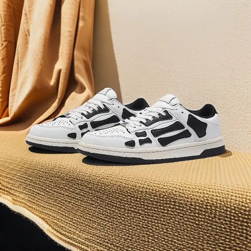 

2024 Bone Shoes For Men And Women's Internet Red Board Shoes Low Top Sports Casual Couple Versatile Sneakers Shoes AM10