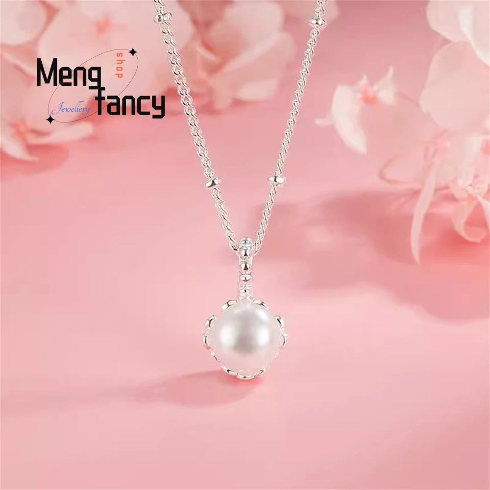 

A Single Pearl Necklace With A Niche Design, Simple And Versatile, Exuding A Sense Of High-End Luxury And Light Collarbone Chain