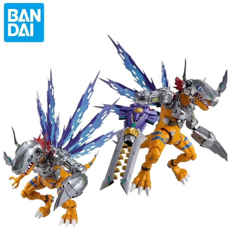 Bandai Genuine Figure-rise FRS Assembled Model Digimon Metal Mechanical Greymon Movable Figure Toy Gift Collection