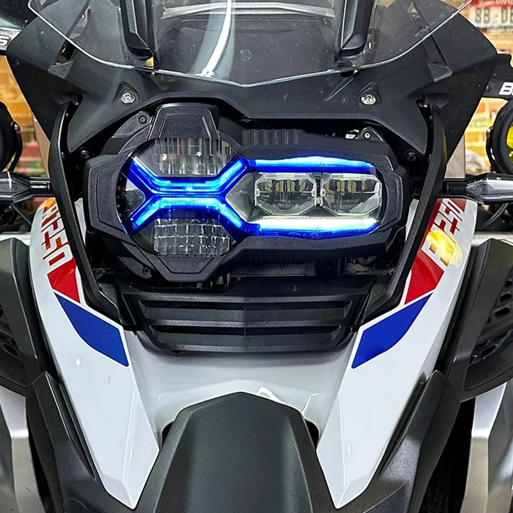 ヘッドライト保護カバー,BMW r1250gs r1200gs lc r 1250 gsアドベンチャー用アクセサリー