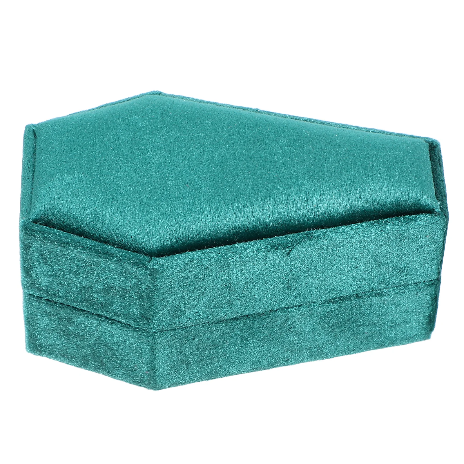 

Gothic Ring Box Coffin Shaped Jewelry Storage for Rings Necklaces Accessories Halloween Flannel Treat Boxes Small Travel Size