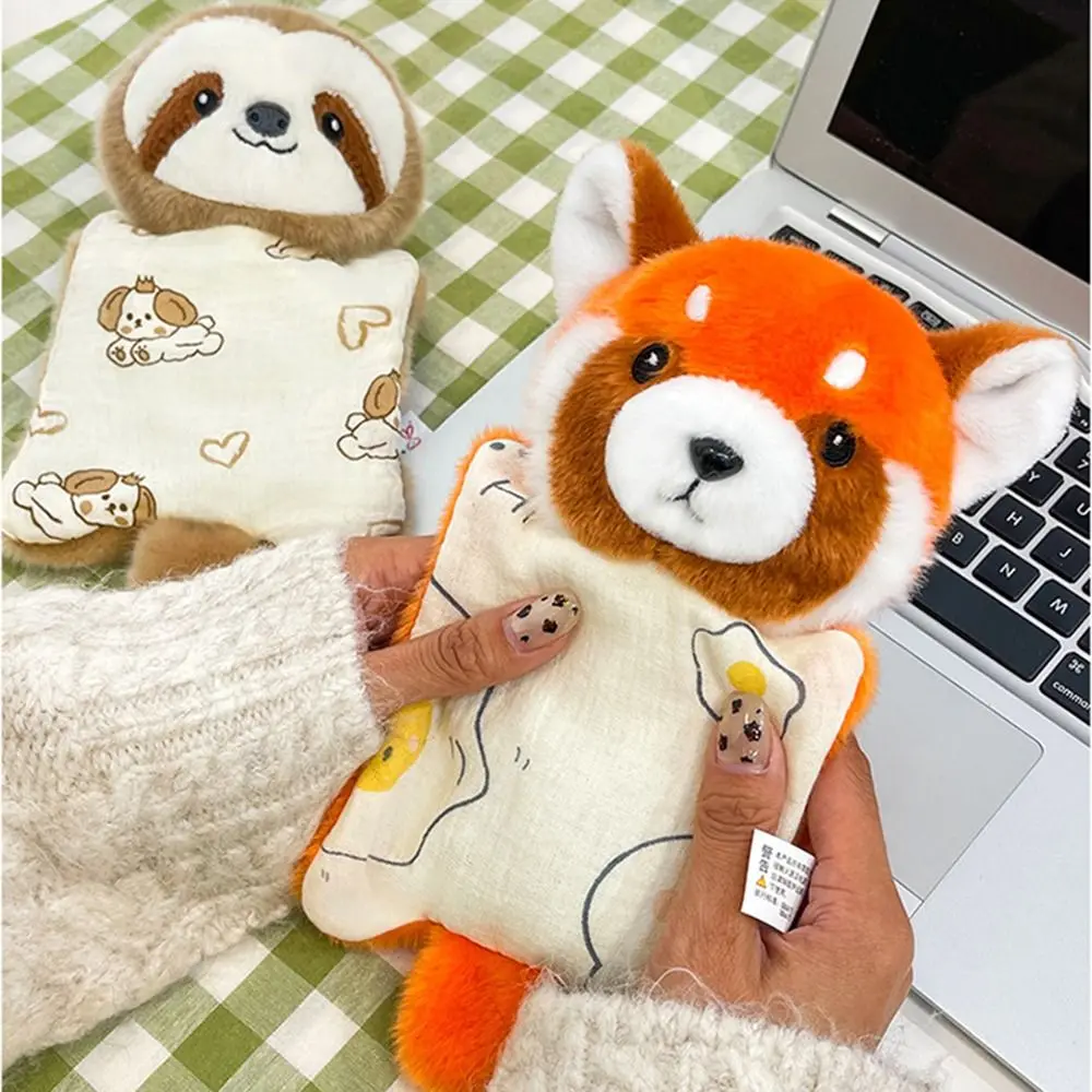 Pluizige textuur decompressie zitzak pop Kawaii cartoon zachte pluche beer marionet hanger comfortabele touch ornamenten