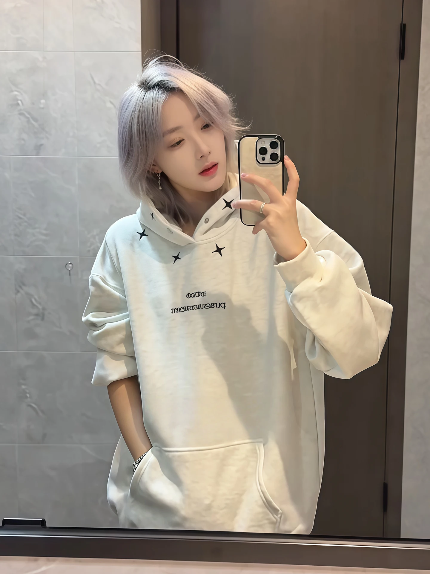 

Толстовка с капюшоном с вышивкой в американском стиле, толстовка с капюшоном Thiened Fce для мужчин и женщин, осень-зима, повседневная жесткая и жесткая верхняя одежда