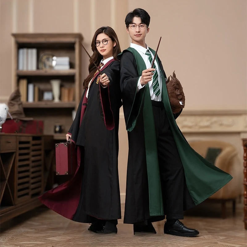 Nuevo Producto de Anime Harry Potter, Túnica Mágica Original de Warner Bros., Túnica de Gryffindor de Hogwarts, Regalo para Parejas
