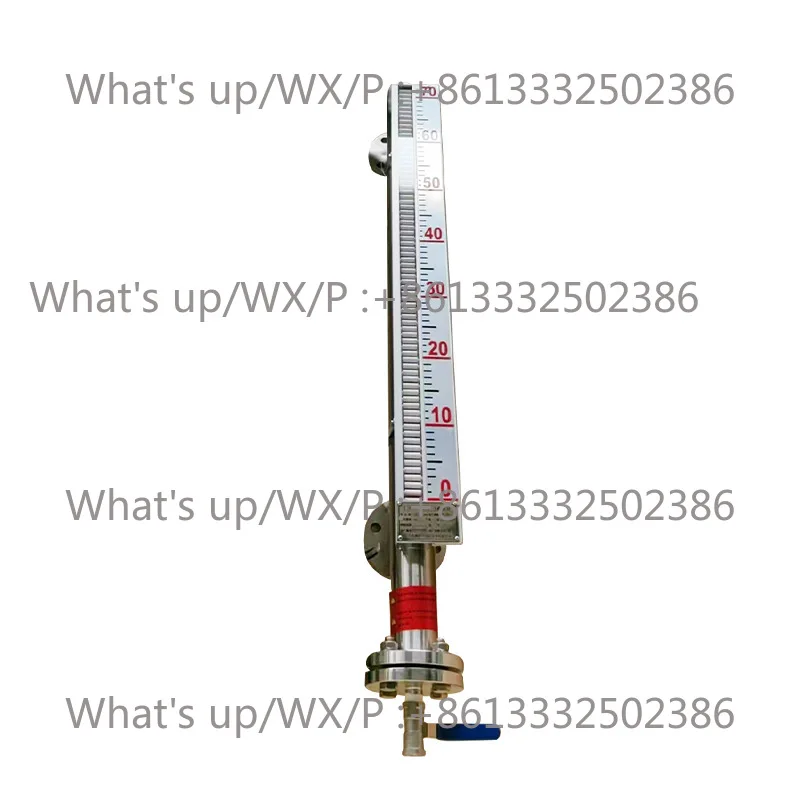 flap level gauge Sid-e mounted 304 stai-nless st-eel with rem-ote switc-h  f-loat t-urn column boil-er w-ater le-vel ga-uge