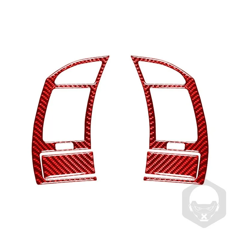 

Zza For 2pcs Interior Dashboard Side Air Vent Outlet Cover Trim In Carbon Fiber For Z4 E85 E86 2002-2008 Accessory