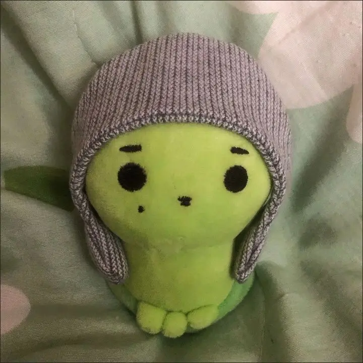 10cm JUHOON Turtle Plush Toy Stuffed Animal Doll Cute Kawaii Soft Lying  Pendant Keychain Collectible Fan Gift Home Decor