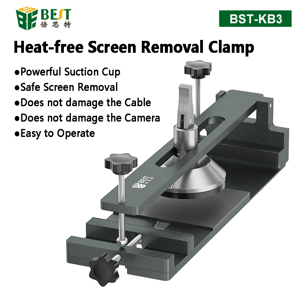 BST-KB3  Heat-free Quick Screen Removal Clamping Fixture for Mobile Phone LCD Screen Separator Tool