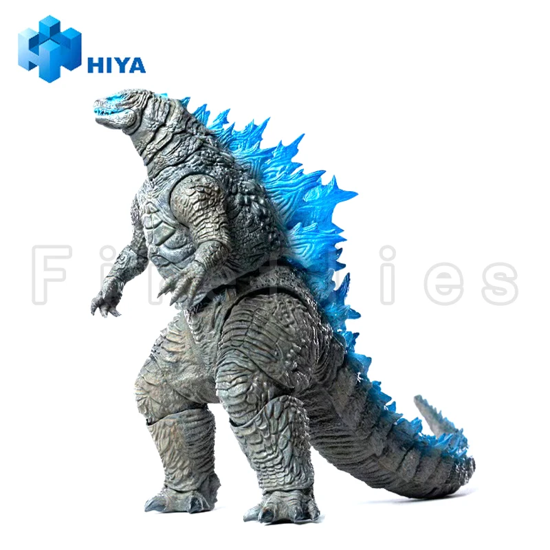 18 センチメートル HIYA 7 インチアクションフィギュア絶妙なベーシックシリーズゴジラ vs コング熱線ゴジラ半透明アニメモデル