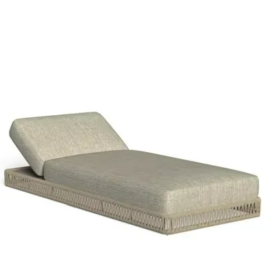 Hotel Loungers Aluminum Frame Sunbeds Villa Terrace Pool Garden Loungers
