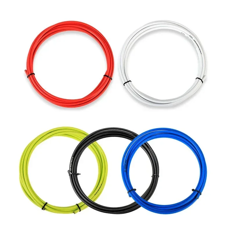 RGO Fahrrad Bremskabel Gehäuse Gruppe Set für MTB Mountainbike Schaltwerk Schalthebel Kabel mit Fahrrad Kabel Kappe – Detail 11