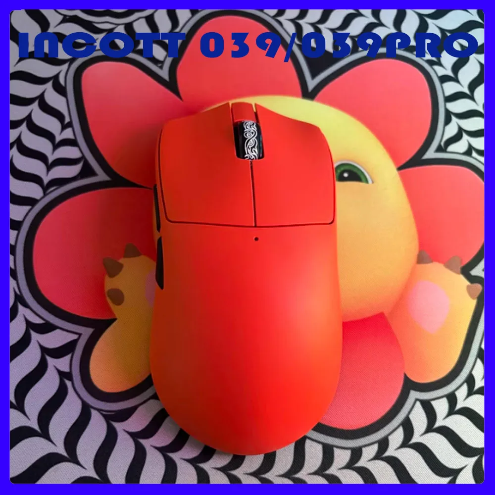 

Трехрежимная мышь Incott 039/039Pro PAW3395/PAW3950ES-KING, легкая беспроводная RGB-мышь для киберспорта, игровая мышь 8K, плеер, подарок