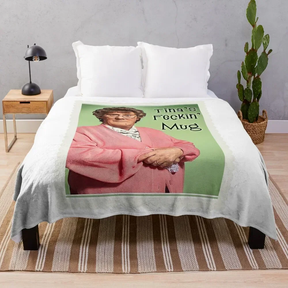 

Mrs Browns Boys Throw Blanket Luxury Designer Thin Thermal Hairys Blankets