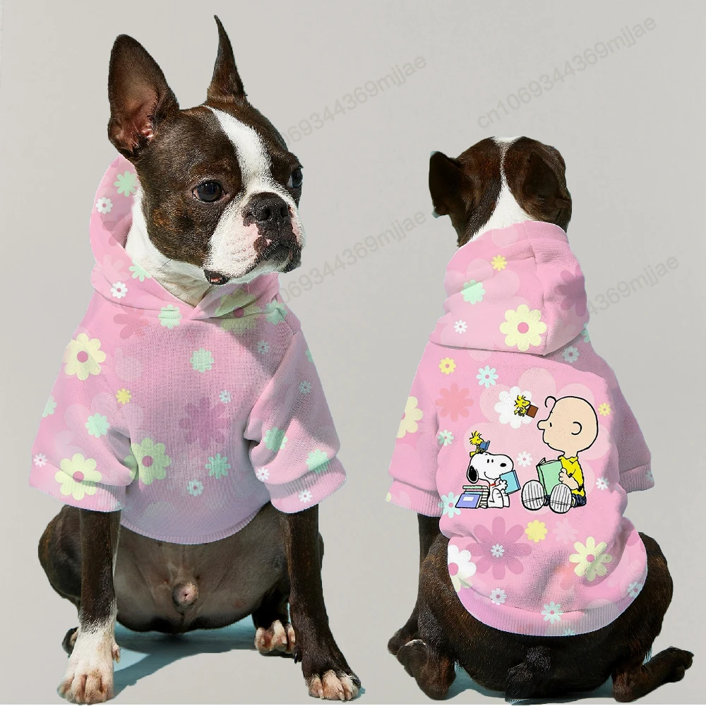 

Warm Clothes for Medium Dogs Hoodies Dog Clothing Fashion French Bulldog Apparels Pug Puppy Autumn Clothes Big Dog Costume Small