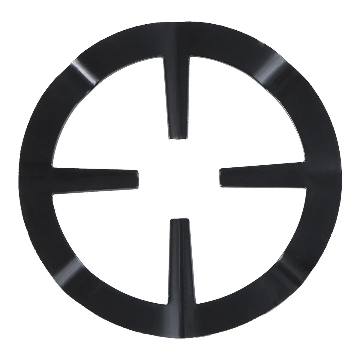 Pot Stove Stand Heavy Duty Iron Ring for Balancing Small Pans Makers on Gas Stoves Grills Barbecues