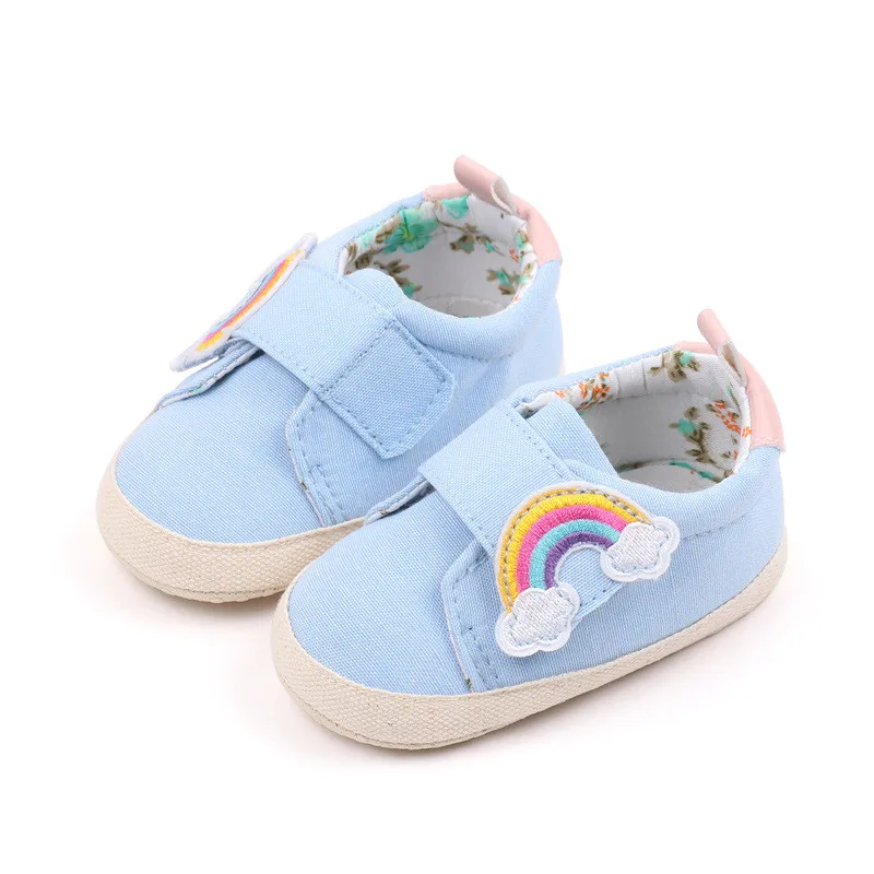 Fashion Spring Autumn Baby Girls Casual Shoes Sneakers Antislip Infant Cotton First Walkers Newborn Baby Shoes