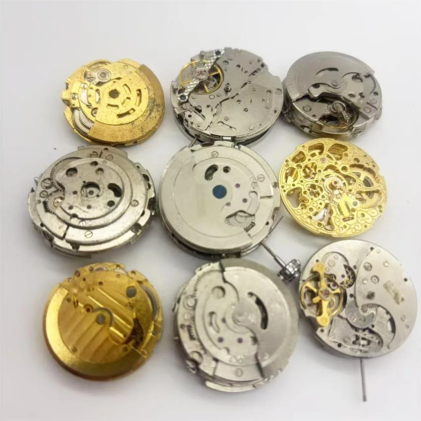1PCS Non Functional Practice Old Watch Movement Novice Practice Disassembly DIY Watch Parts Random Delivery