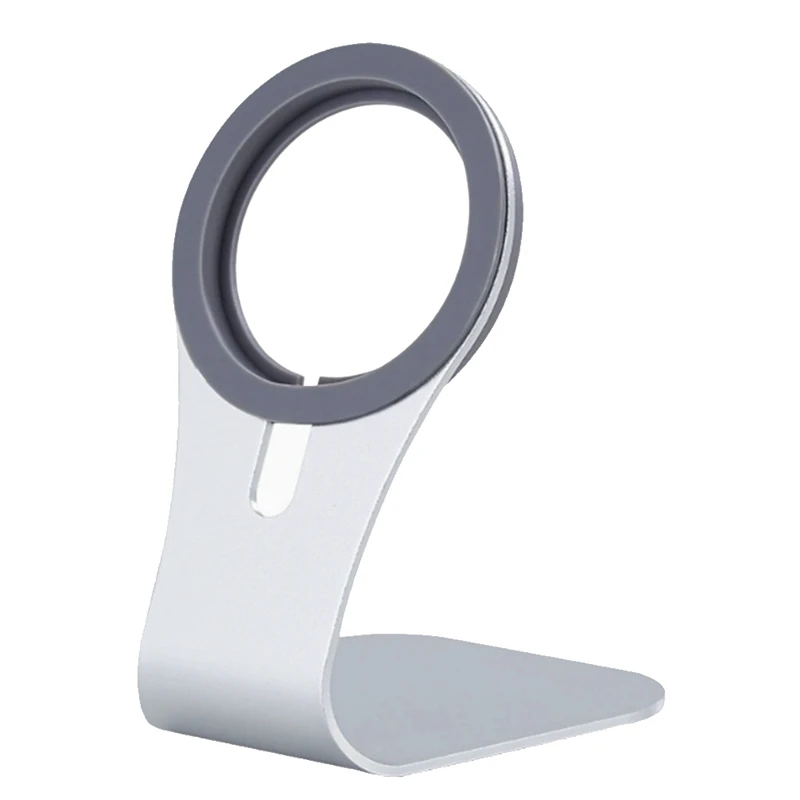 FUFU Supporto magnetico per caricabatterie per telefono cellulare Supporto magnetico per telefono Supporto in lega di alluminio Supporto di ricarica wireless veloce
