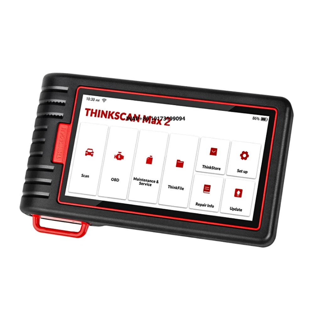 

Thinktool Thinkscan Max 2 All System Vehicle Diagnostic OBD-II Scanner 28 Hot Resets Professional Automotive Scan Tool