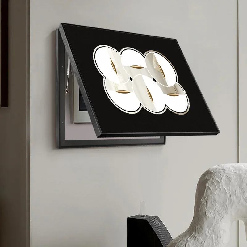 Meter box decorative painting ins wind mirror painting switch blocking hanging painting modern simple hydraulic distribution box