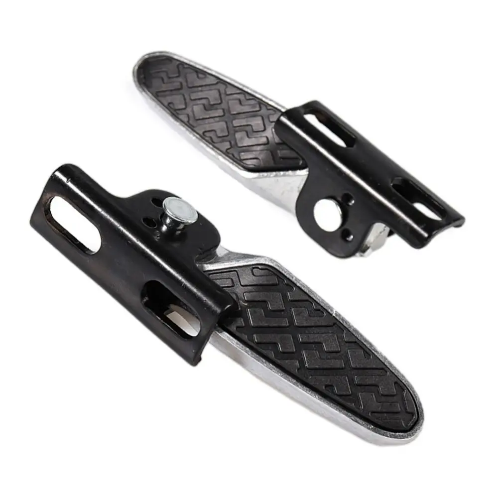 Thickened Aluminum Alloy Electric Vehicle Pedal Sturdy Wear-resistant Universal Foot Rest Pedal High Quality