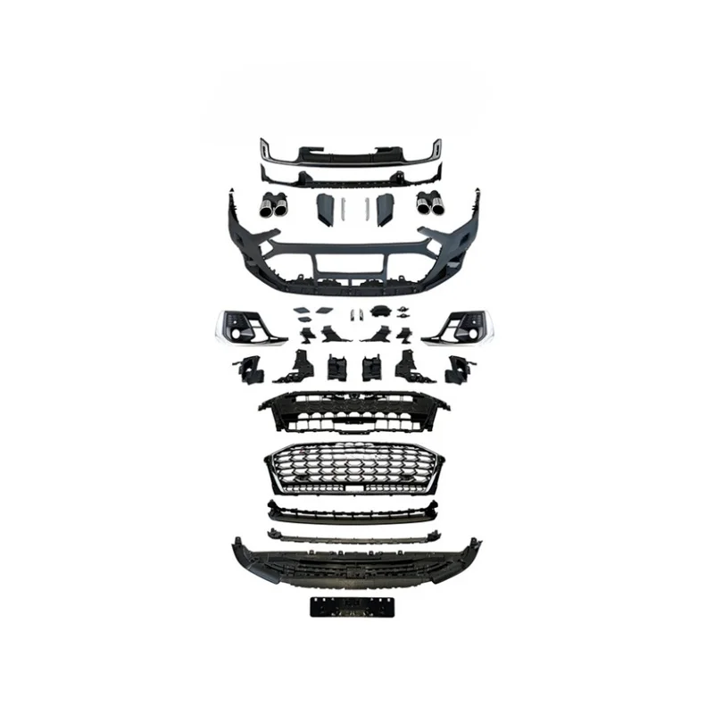 High Quality Front Rear Bumper Body Kits Auto Tuning Modification Parts Fit 2018-2022 Original Vehicle Upgrade Accessories