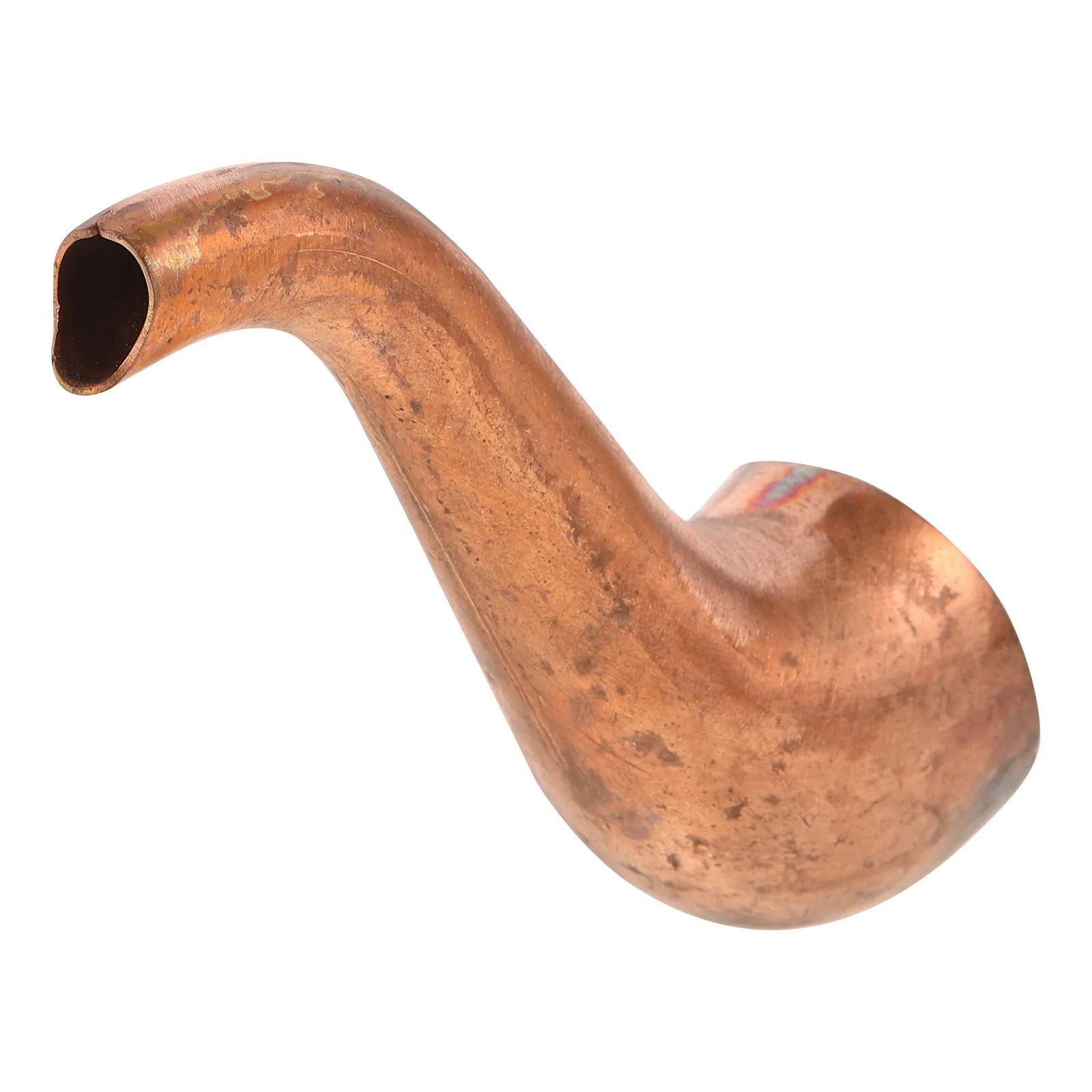 

Whistling Replacement Long Metal Pouring Spout Copper Water Teapot Part Sturdy Fine Craftsmanship Home Office Coffee