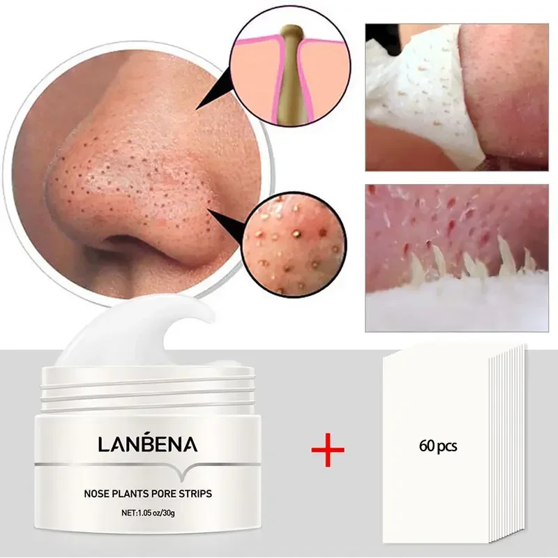 Nase Mitesser Entferner Creme Poren streifen Zerreißen Maske Peeling Akne Reiniger Nasen pflaster schwarze Punkte tief abnehmende Hautpflege Make-up