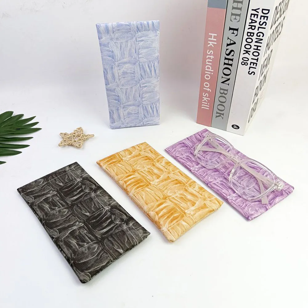 Simple and High-End Glasses Bag for Storing Glasses, Sunglasses, Lipstick, and Cosmetics; Portable Dust-Proof Storage Bag