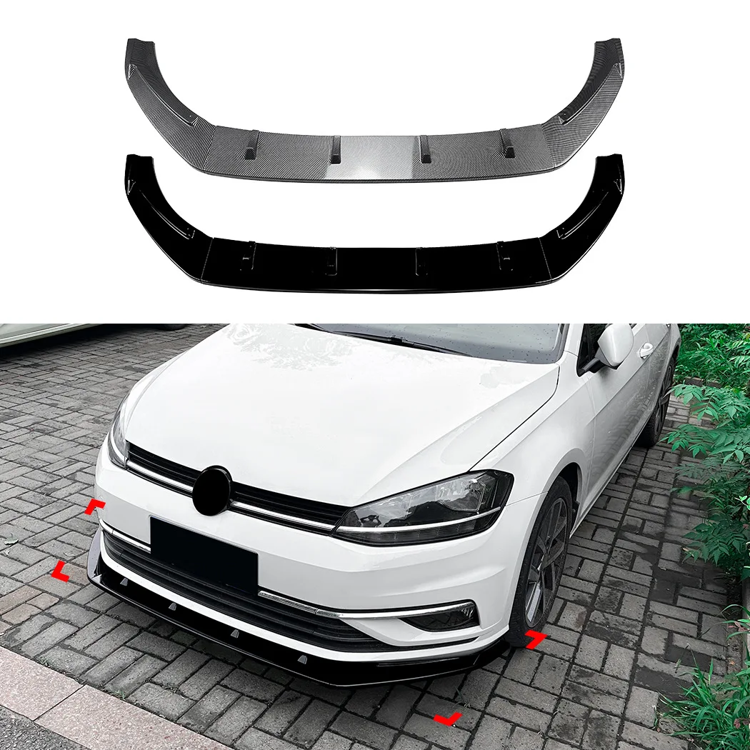 

Suitable for Volkswagen Golf 7.5 High 7.5 Golf MK7.5 Standard Edition Front Lip Front Shovel Spoiler Modification