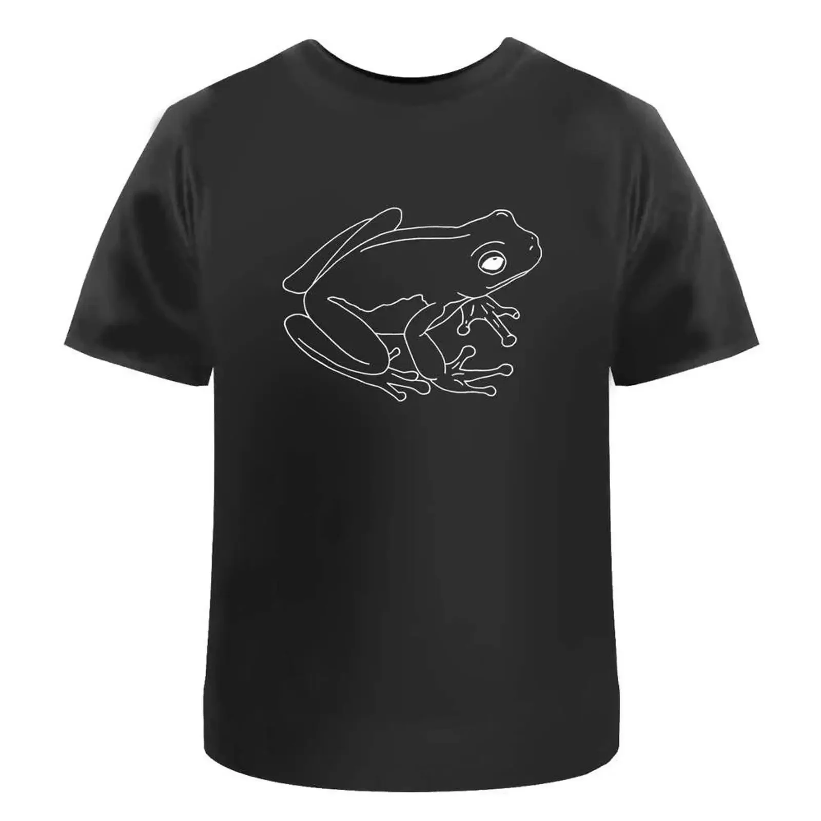 Camiseta quot Frosch 100 Baumwolle S XXL TA030857, ropa de diseñador vintage lavada, Unisex, cómoda, elegante para hombre