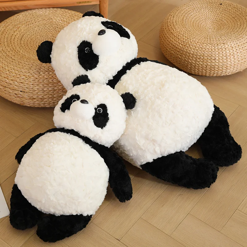 25-70cm Cute Big Panda Doll Plush Toy Animals Throw Pillow Kids Birthday Christmas Gifts Cartoon Toys Big Pillow On The Bed